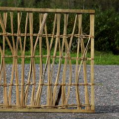 Panneau déco en osier désactivé autoclave