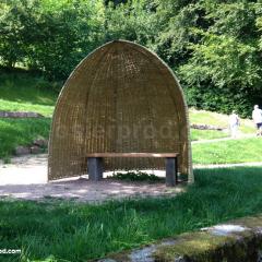 Guerite en osier désactivé autoclave