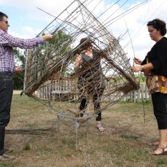 initiation au tressage de l'osier