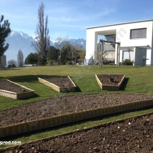 jardinière sur mesure en osier désactivé autoclave